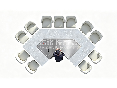 弓形铁板烧设备-25mm淬火板