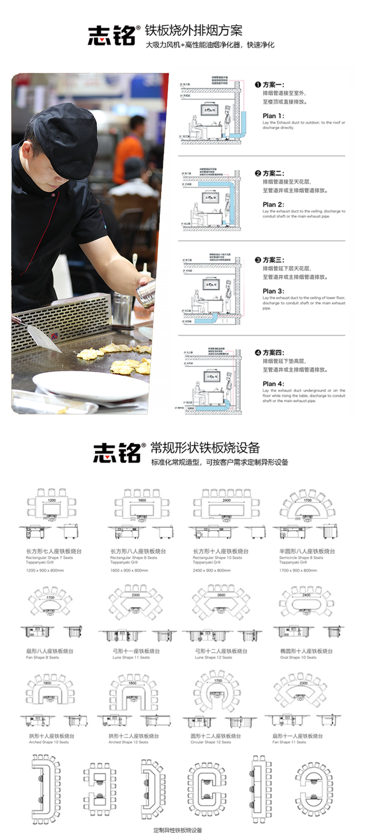 志铭铁板烧设备详情图 3