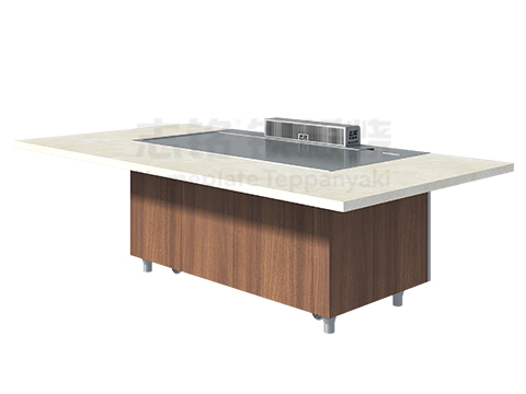 长方形铁板烧设备 图2