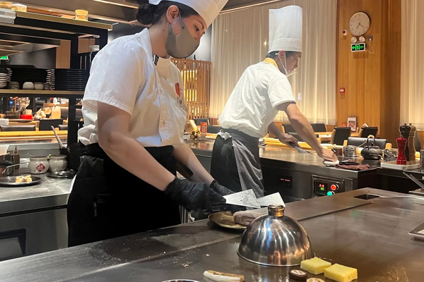 浙江温州日和里铁板烧