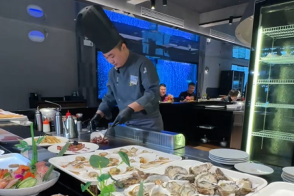 河北保定豪食国际美食自助多少钱一位
